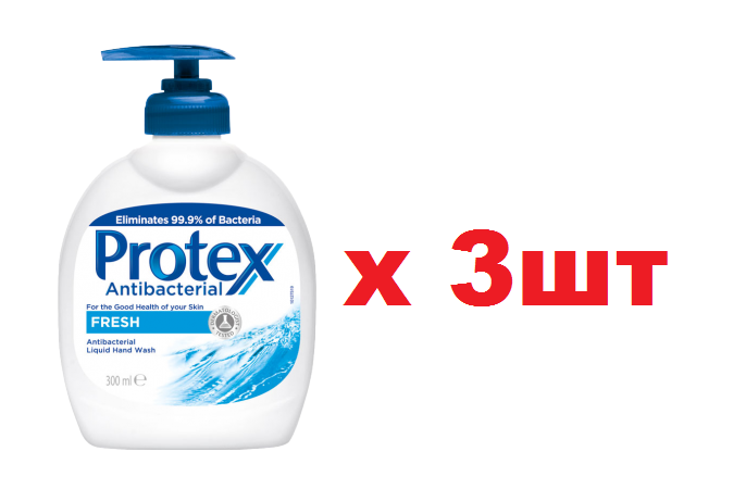 Protex Мыло Жидкое 300мл Fresh 3шт